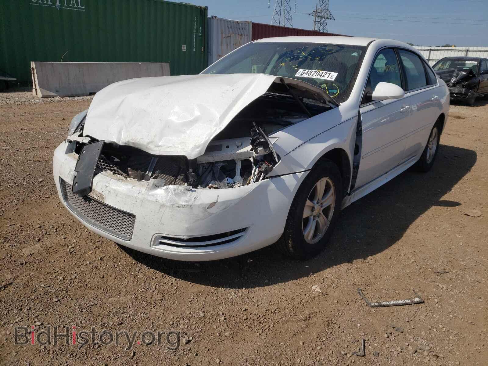 2012 CHEVROLET IMPALA - VIN: 2G1WF5E33C1252514 - Фото 2