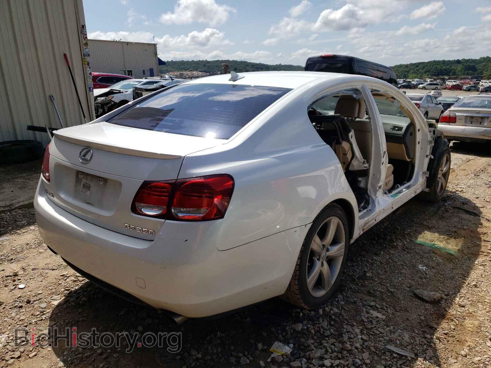 2007 LEXUS GS350 - VIN: JTHBE96S870014566 - Фото 4