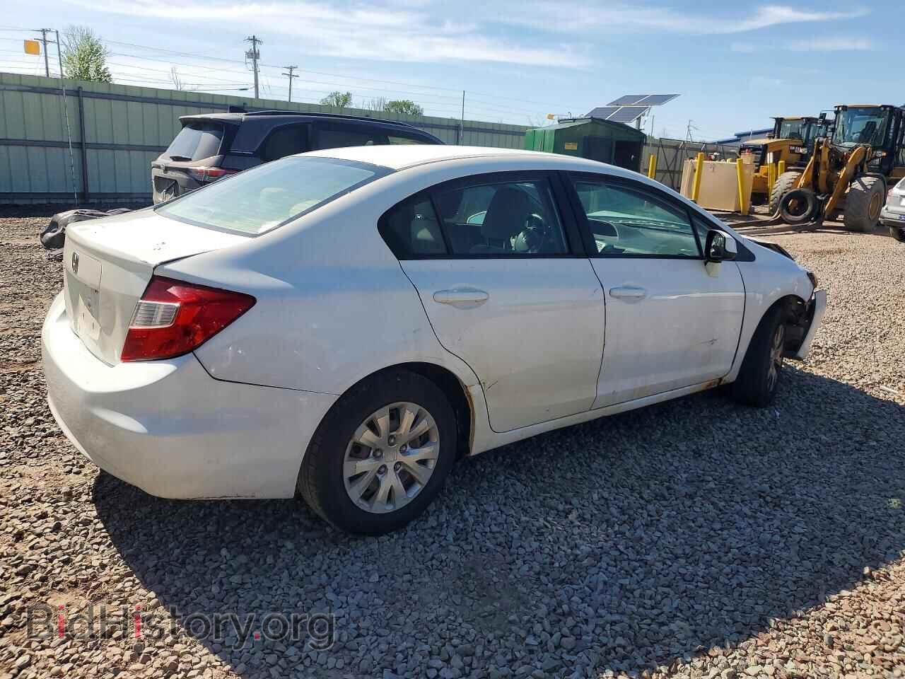 2012 HONDA CIVIC - VIN: 2HGFB2F5XCH326635 - Фото 3