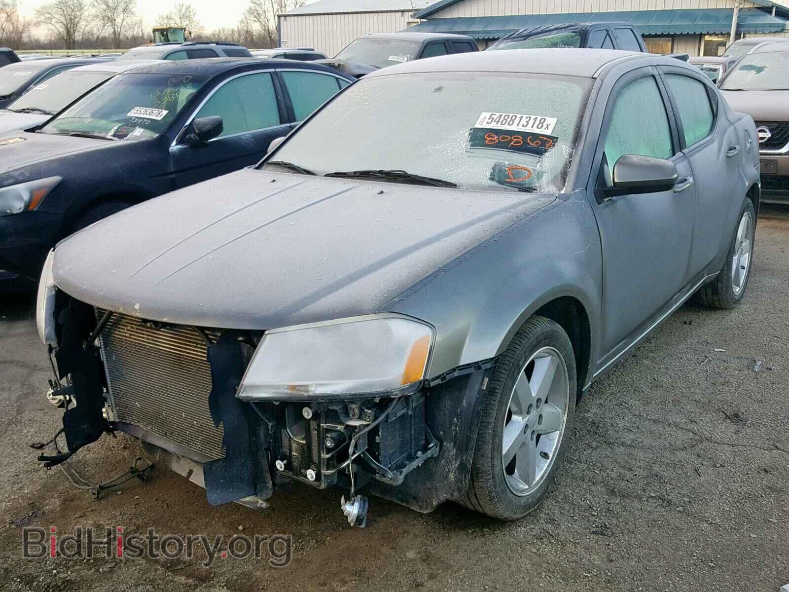 2012 DODGE AVENGER - VIN: 1C3CDZCB0CN287127 - Фото 2