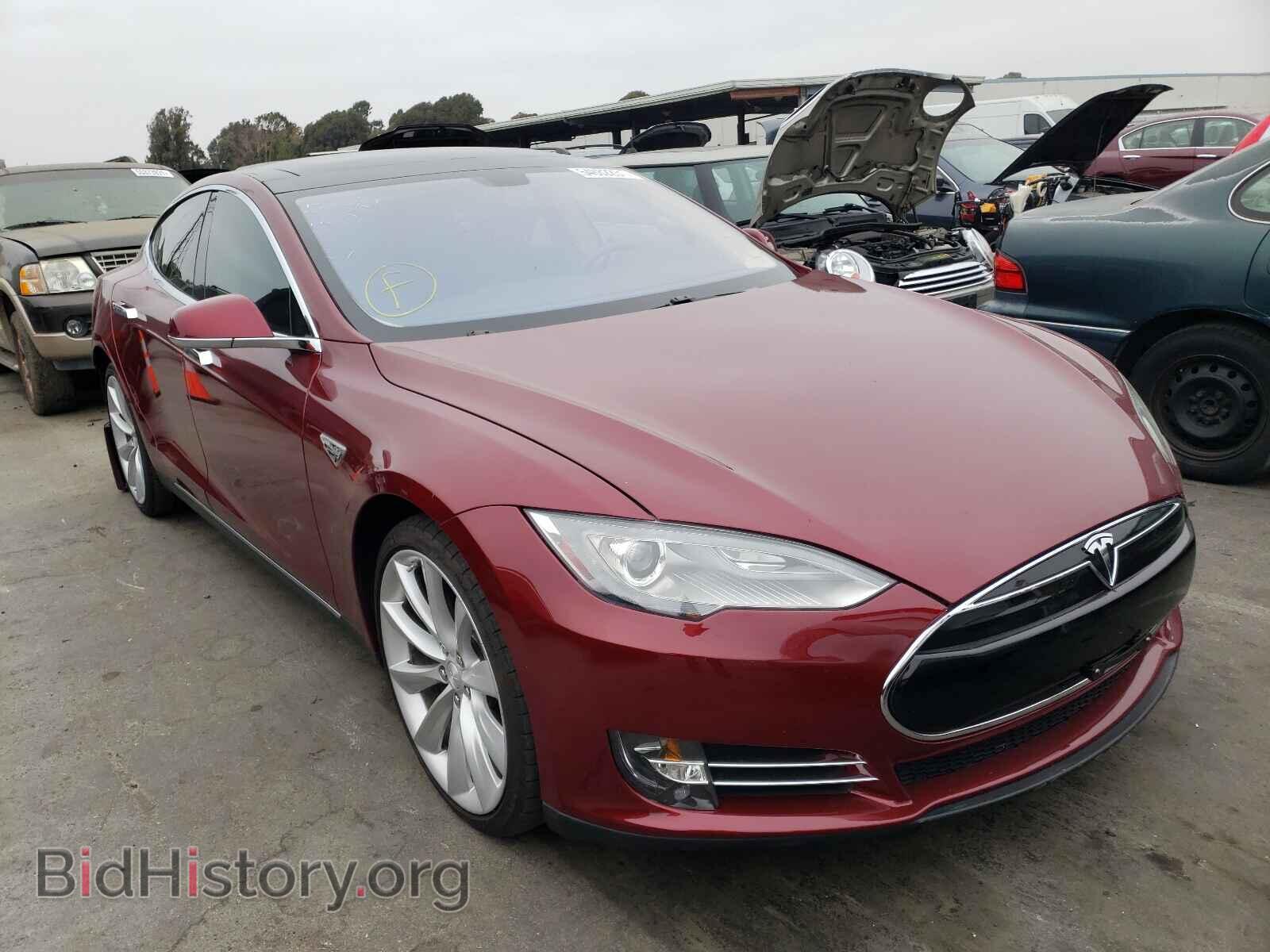 Photo 5YJSA1DP4CFS00405 - TESLA MODEL S 2012