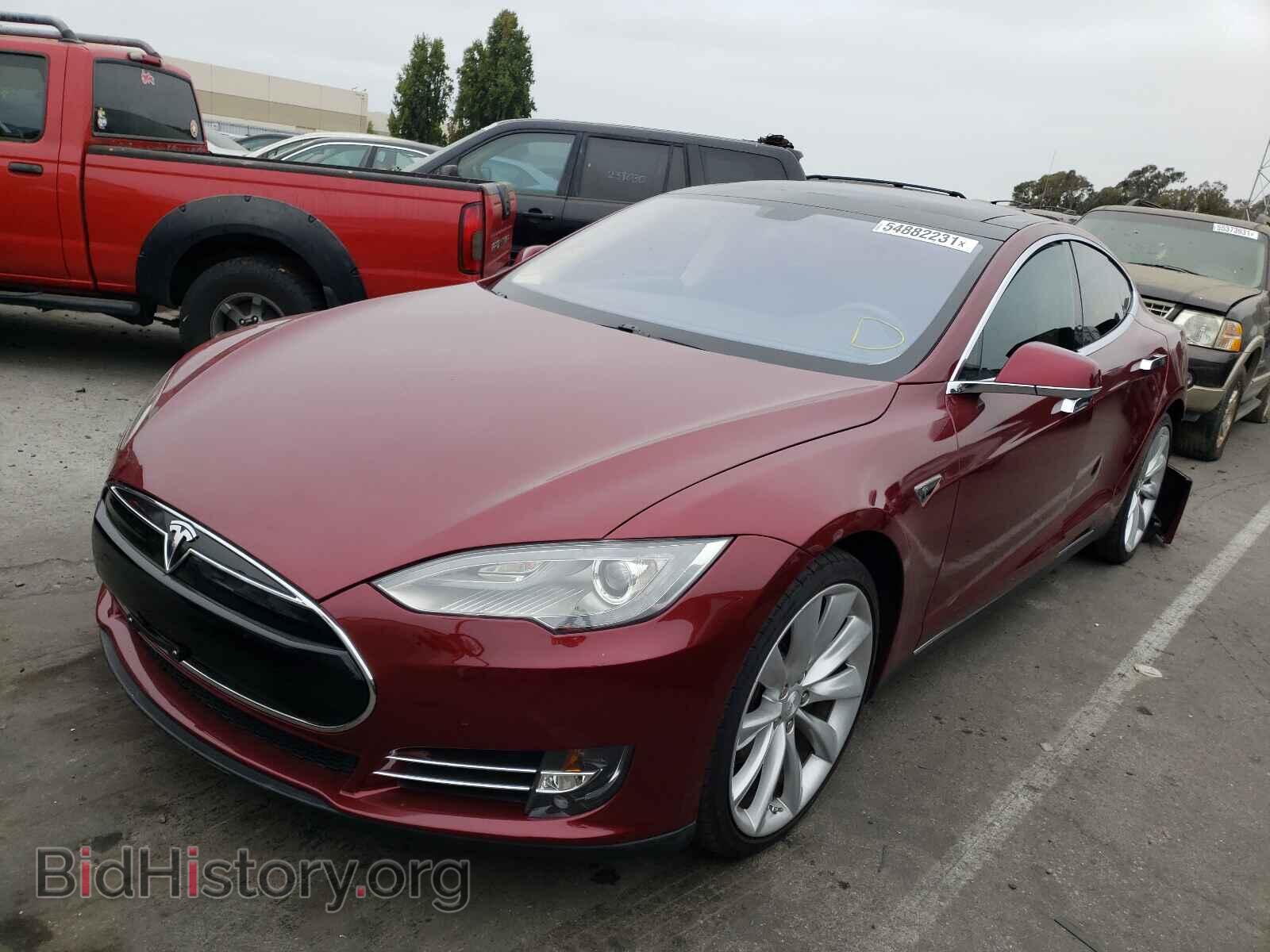 2012 TESLA MODEL S - VIN: 5YJSA1DP4CFS00405 - Photo 2
