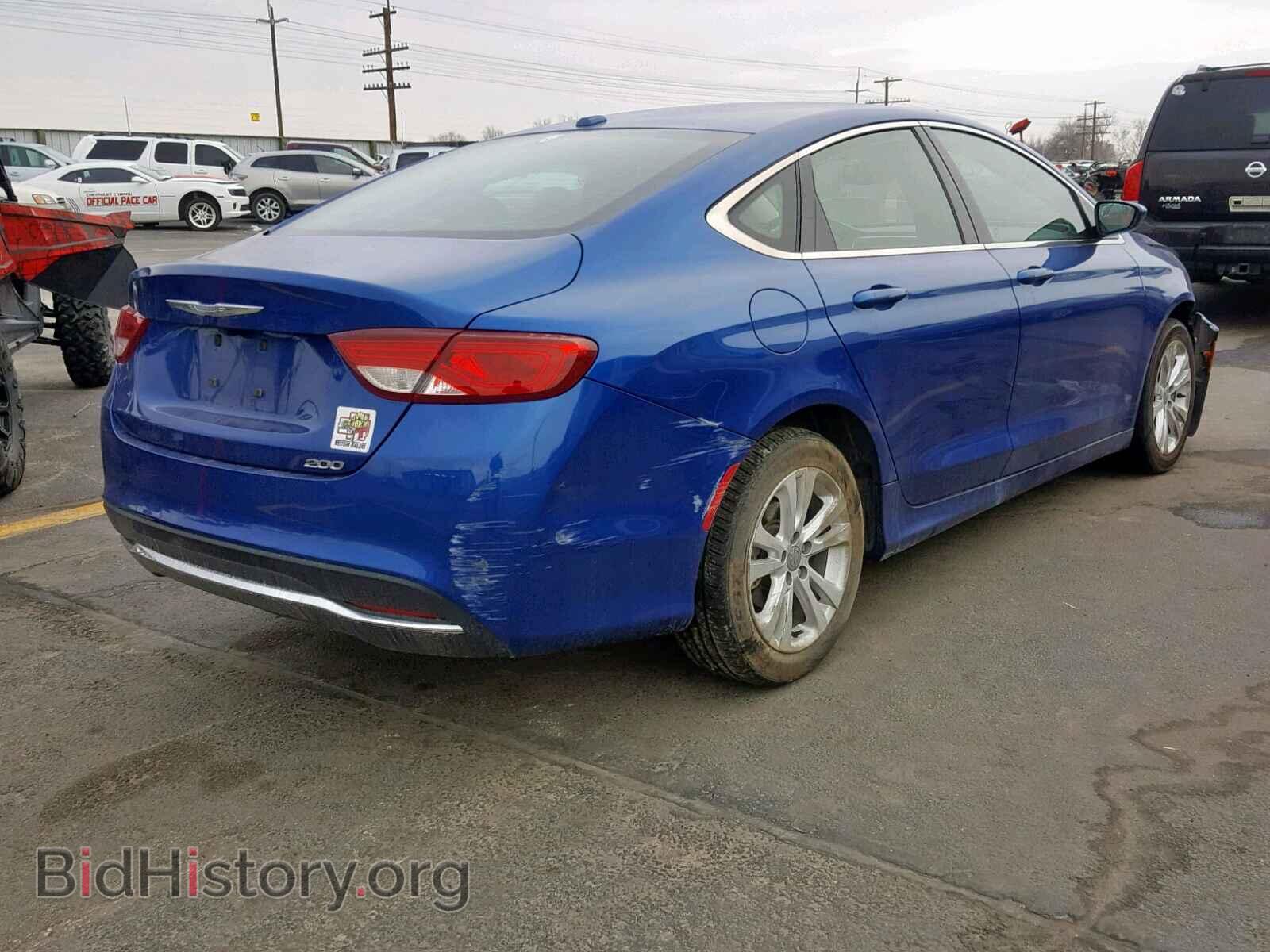 2015 CHRYSLER 200 - VIN: 1C3CCCAB0FN668516 - Photo 4