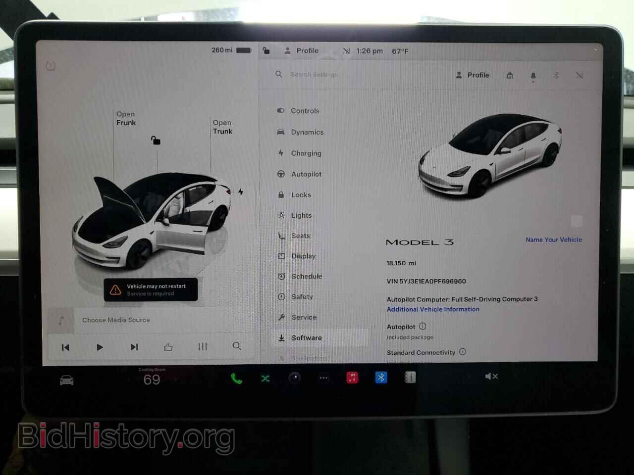 2023 TESLA MODEL 3 - VIN: 5YJ3E1EA0PF696960 - Photo 9