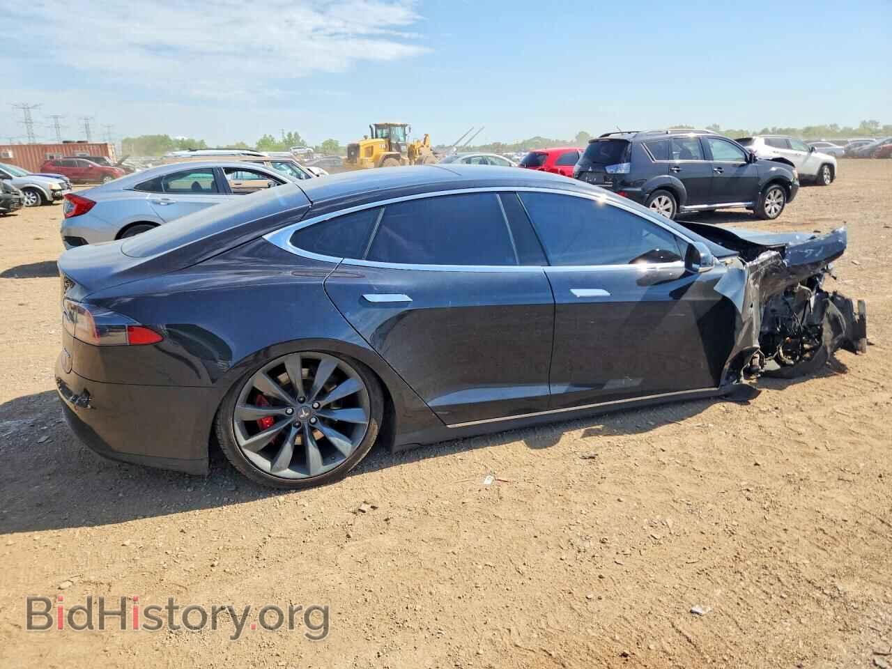 2015 TESLA MODEL S - VIN: 5YJSA1E40FF112041 - Photo 3