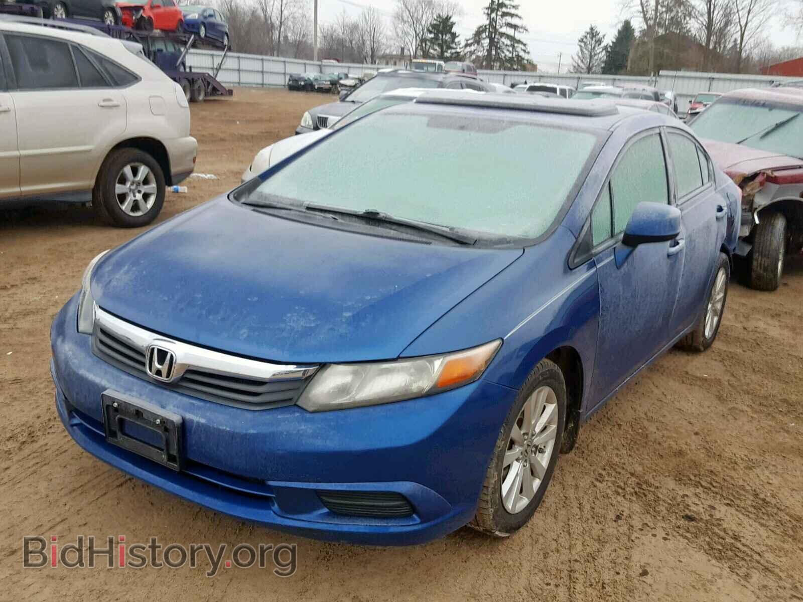 2012 HONDA CIVIC - VIN: 19XFB2F86CE027860 - Фото 2
