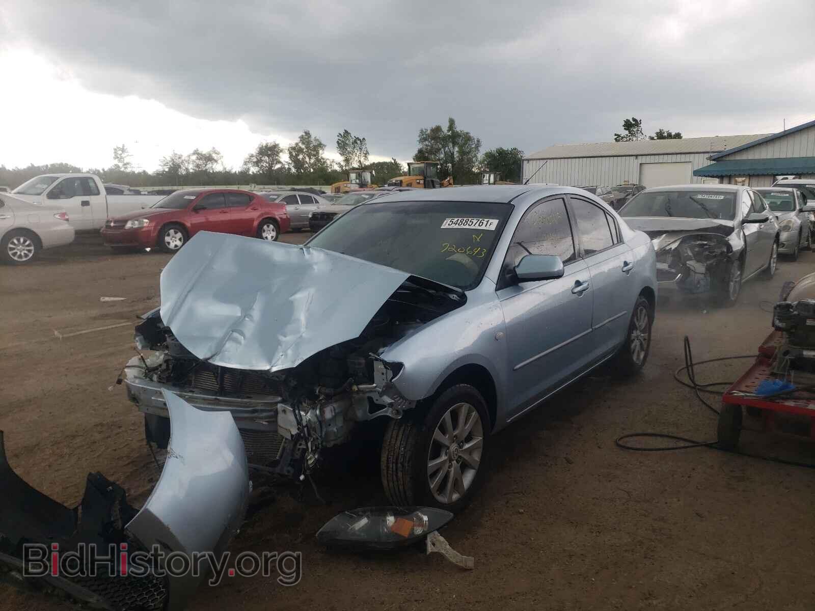 2007 MAZDA 3 - VIN: JM1BK12F471720643 - Фото 2