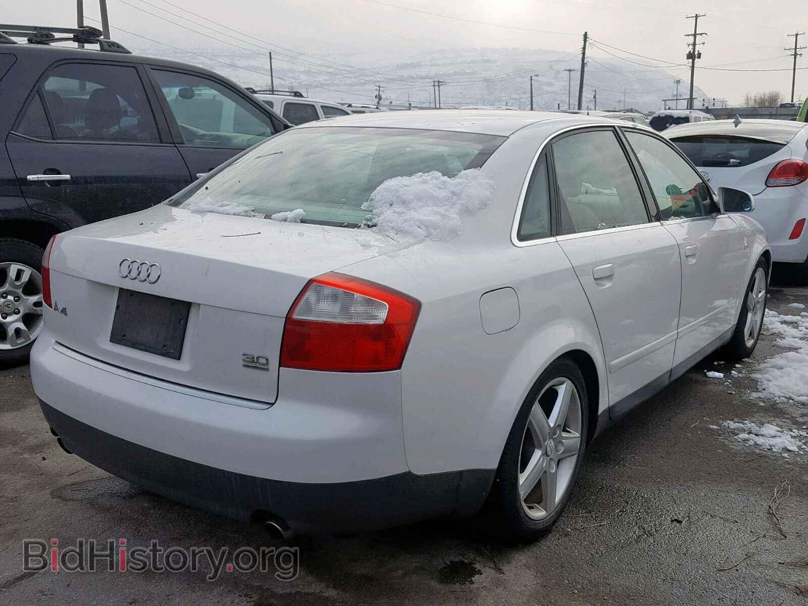 2002 AUDI A4 - VIN: WAULT68E42A105920 - Фото 4