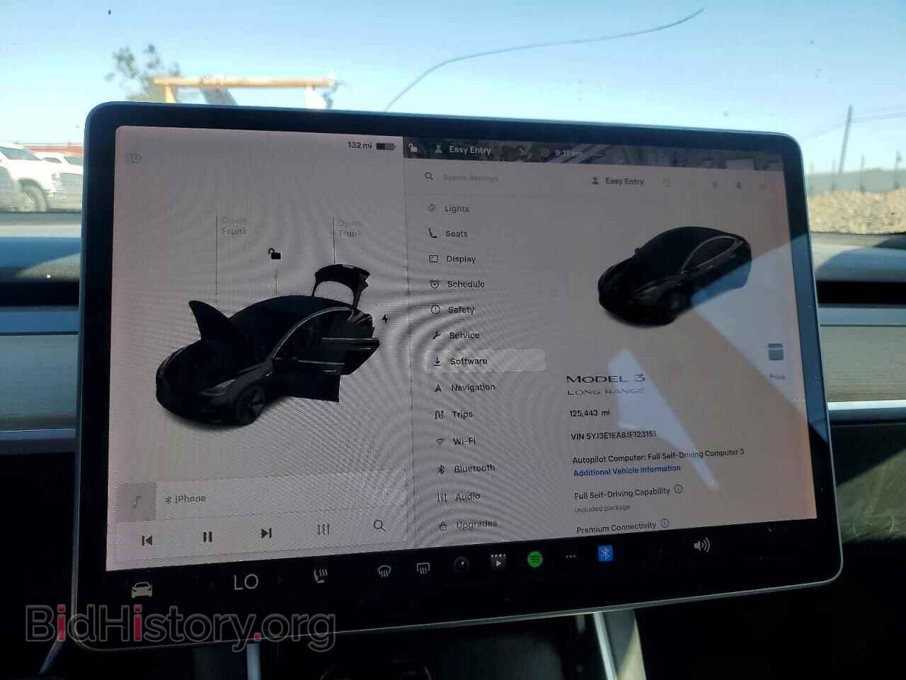 2018 TESLA MODEL 3 - VIN: 5YJ3E1EA8JF123151 - Фото 9