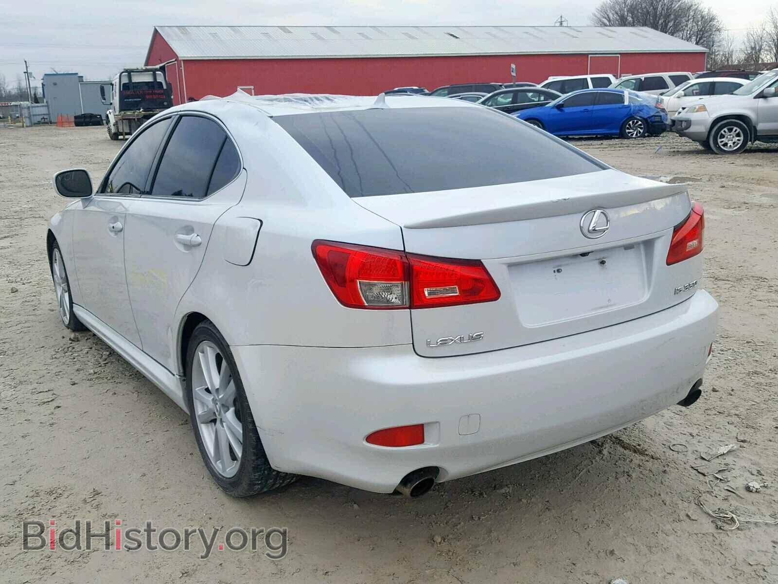 2007 LEXUS IS - VIN: JTHBE262572008204 - Photo 3