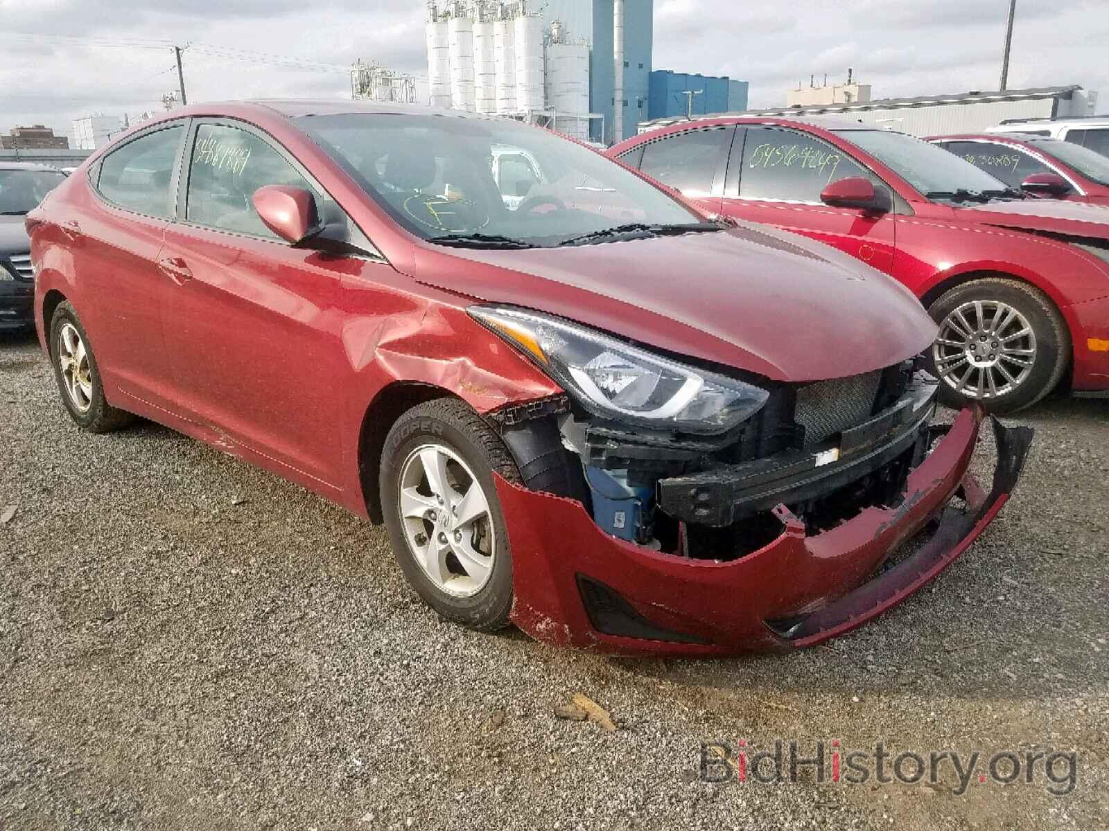 Фотография 5NPDH4AE5EH534830 - HYUNDAI ELANTRA 2014