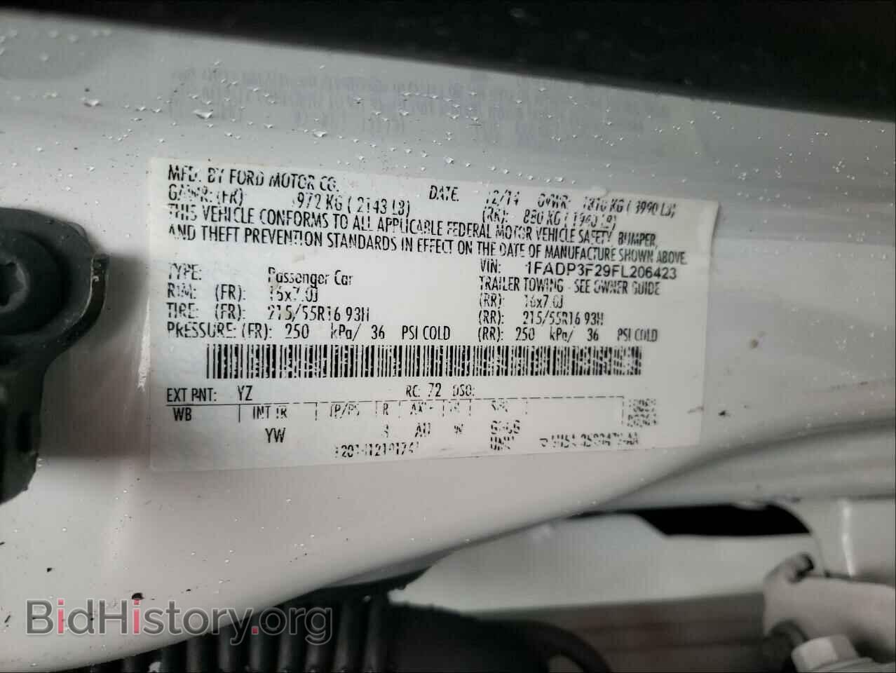 2015 FORD FOCUS - VIN: 1FADP3F29FL206423 - Photo 10