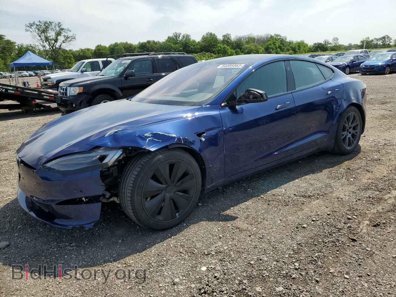 Photo 5YJSA1E69MF442405 - TESLA MODEL S 2021