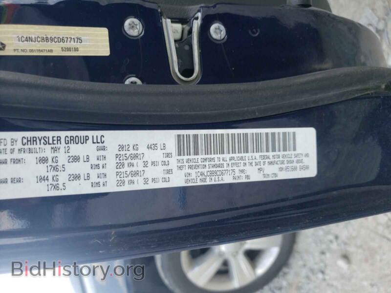 2012 Jeep COMPASS (VIN 1C4NJCBB9CD677175) — photo 10 of 10