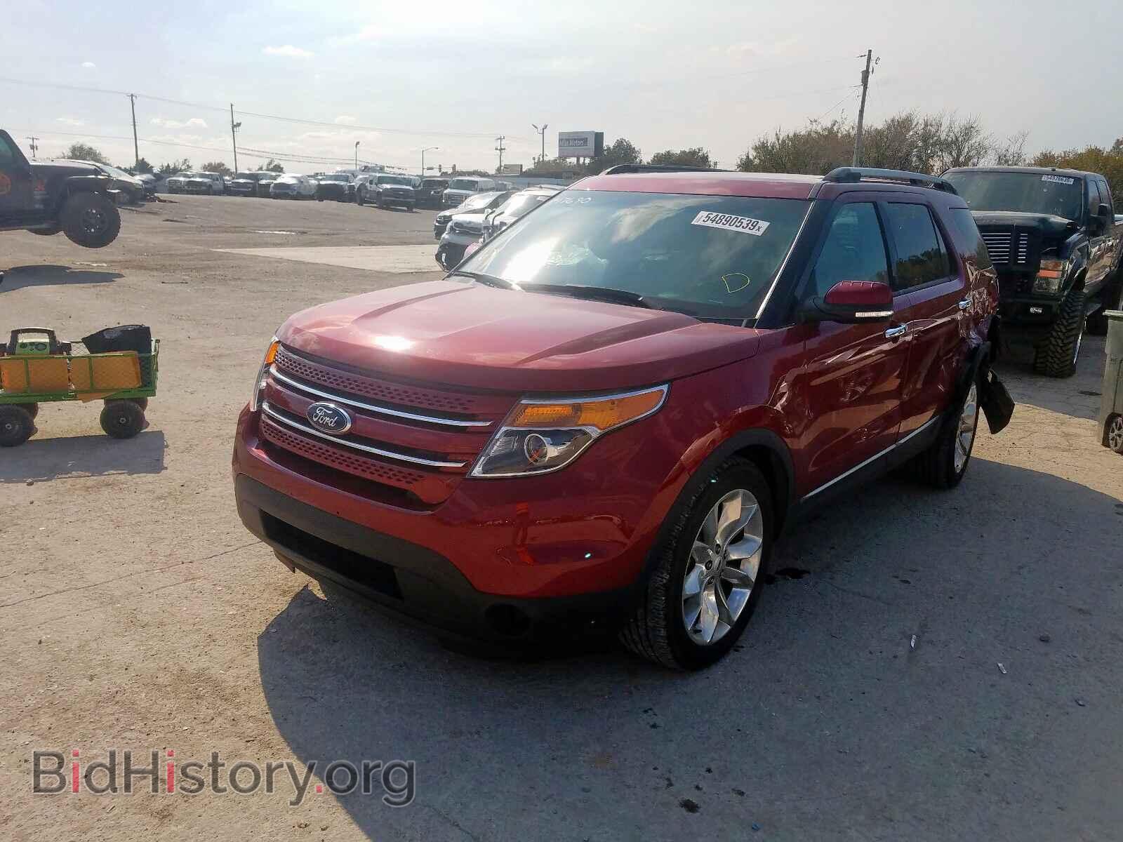 2013 FORD EXPLORER L - VIN: 1FM5K7F87DGB47690 - Фото 2
