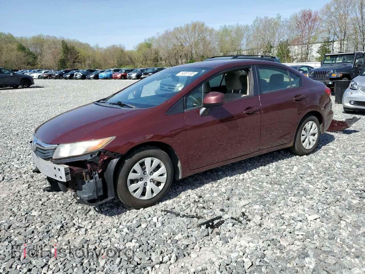 Photo JHMFB2F58CS003111 - HONDA CIVIC 2012