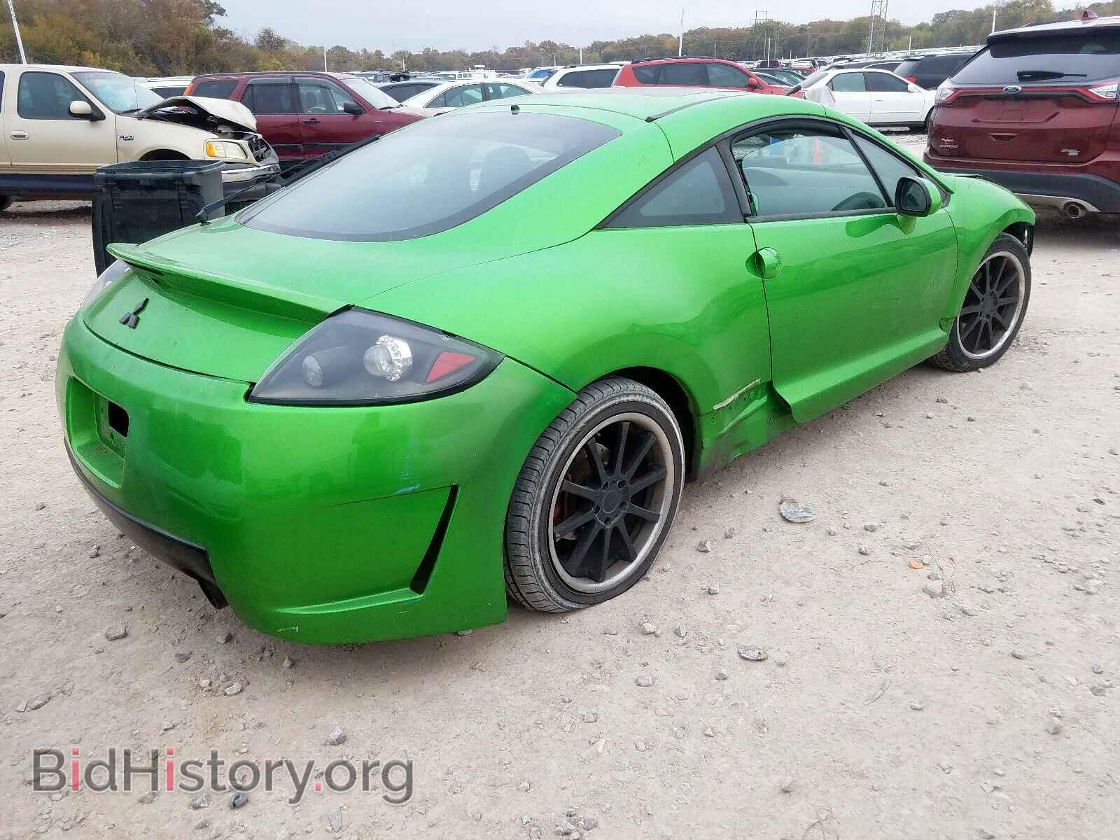 2007 MITSUBISHI ECLIPSE - VIN: 4A3AK34T27E013041 - Фото 4
