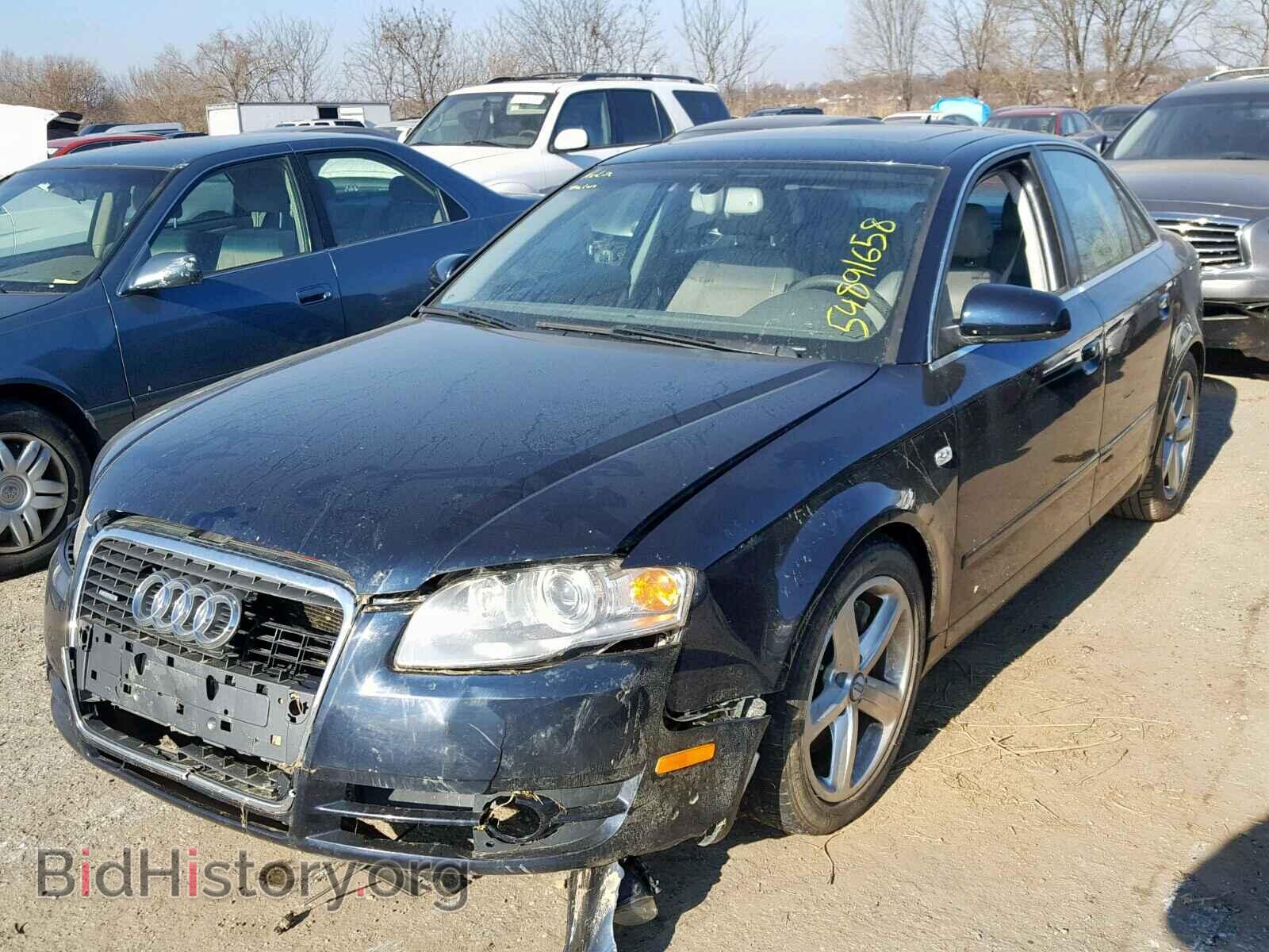 2007 AUDI A4 - VIN: WAUDH78E77A253272 - Фото 2