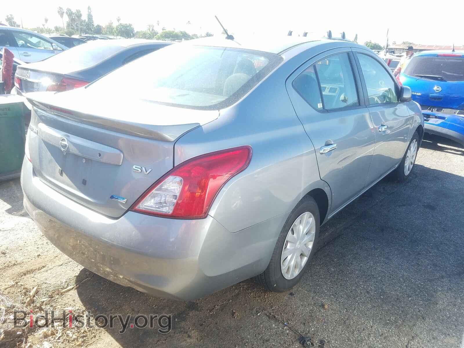 2013 NISSAN VERSA - VIN: 3N1CN7AP4DL884393 - Фото 4