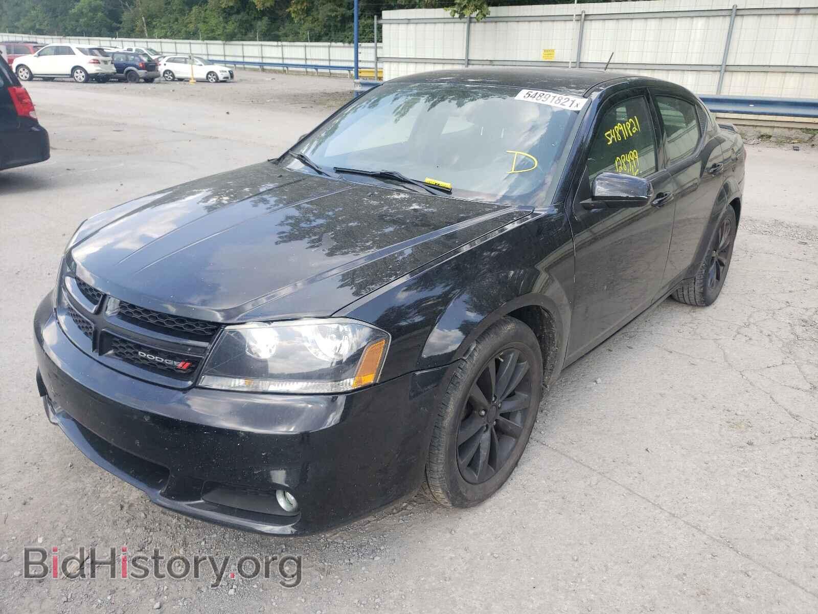 2013 DODGE AVENGER - VIN: 1C3CDZCB6DN664240 - Фото 2