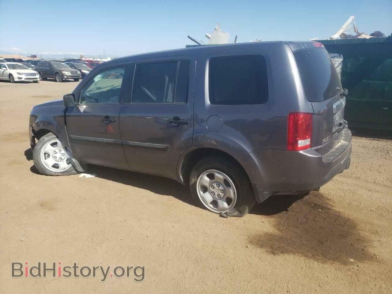 2014 HONDA PILOT - VIN: 5FNYF4H23EB048454 - Фото 2