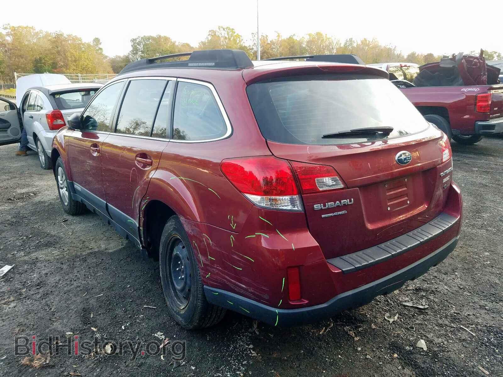 2012 SUBARU OUTBACK 2. - VIN: 4S4BRBAC9C3223140 - Фото 3