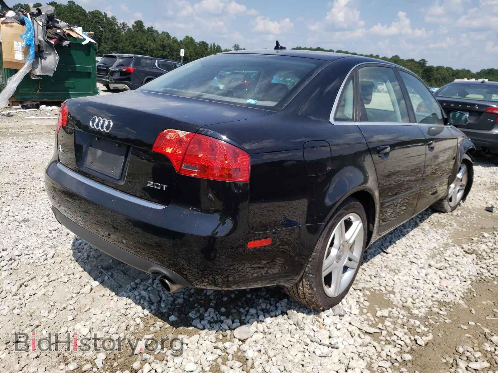 2007 AUDI A4 - VIN: WAUAF78E77A226663 - Photo 4