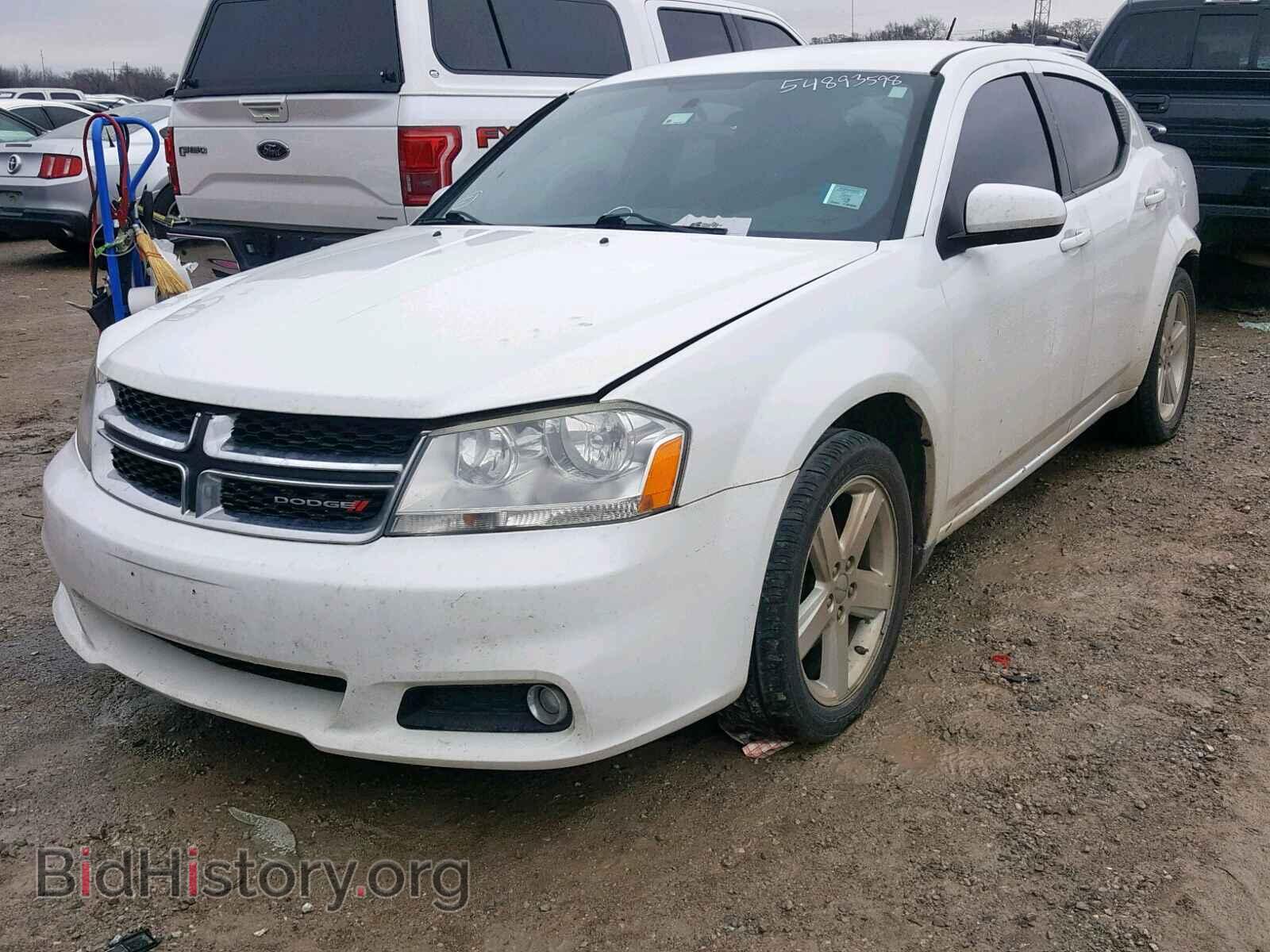 2013 DODGE AVENGER - VIN: 1C3CDZCB2DN662727 - Фото 2