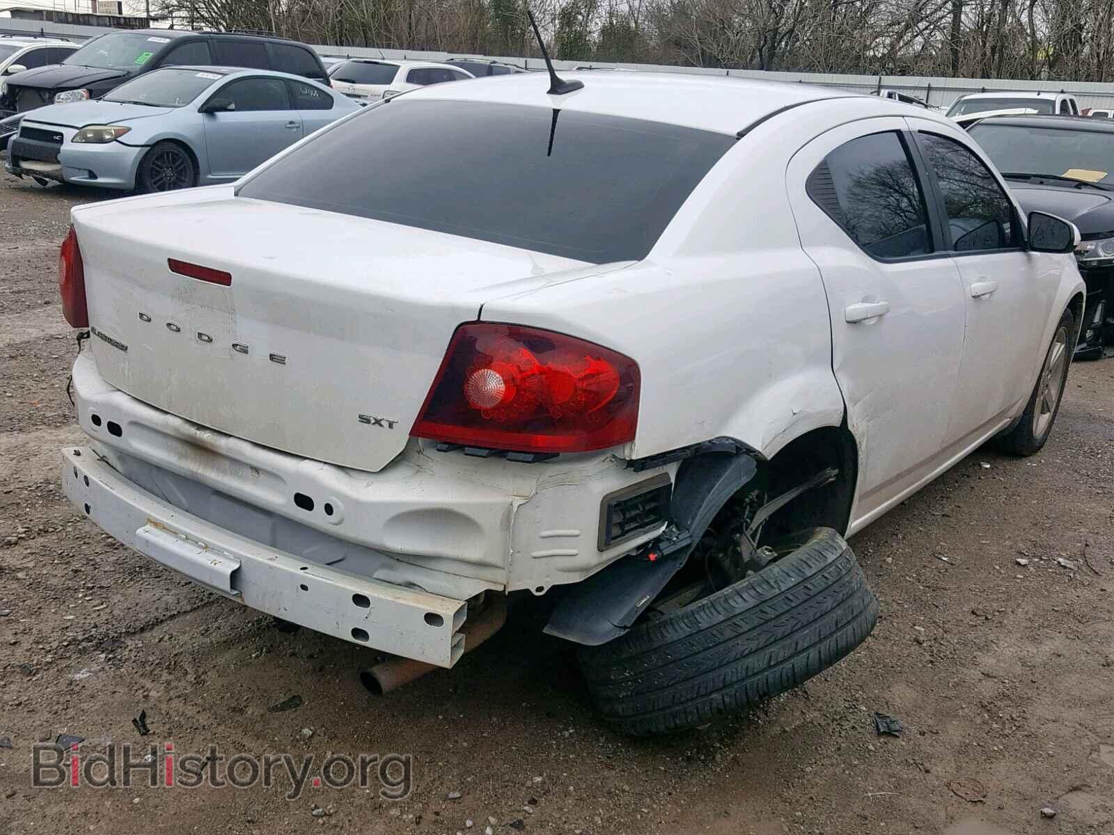 2013 DODGE AVENGER - VIN: 1C3CDZCB2DN662727 - Фото 4