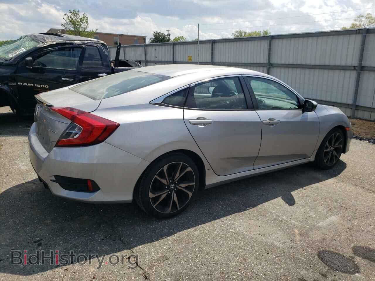 2019 HONDA CIVIC - VIN: 2HGFC2F86KH516258 - Фото 3