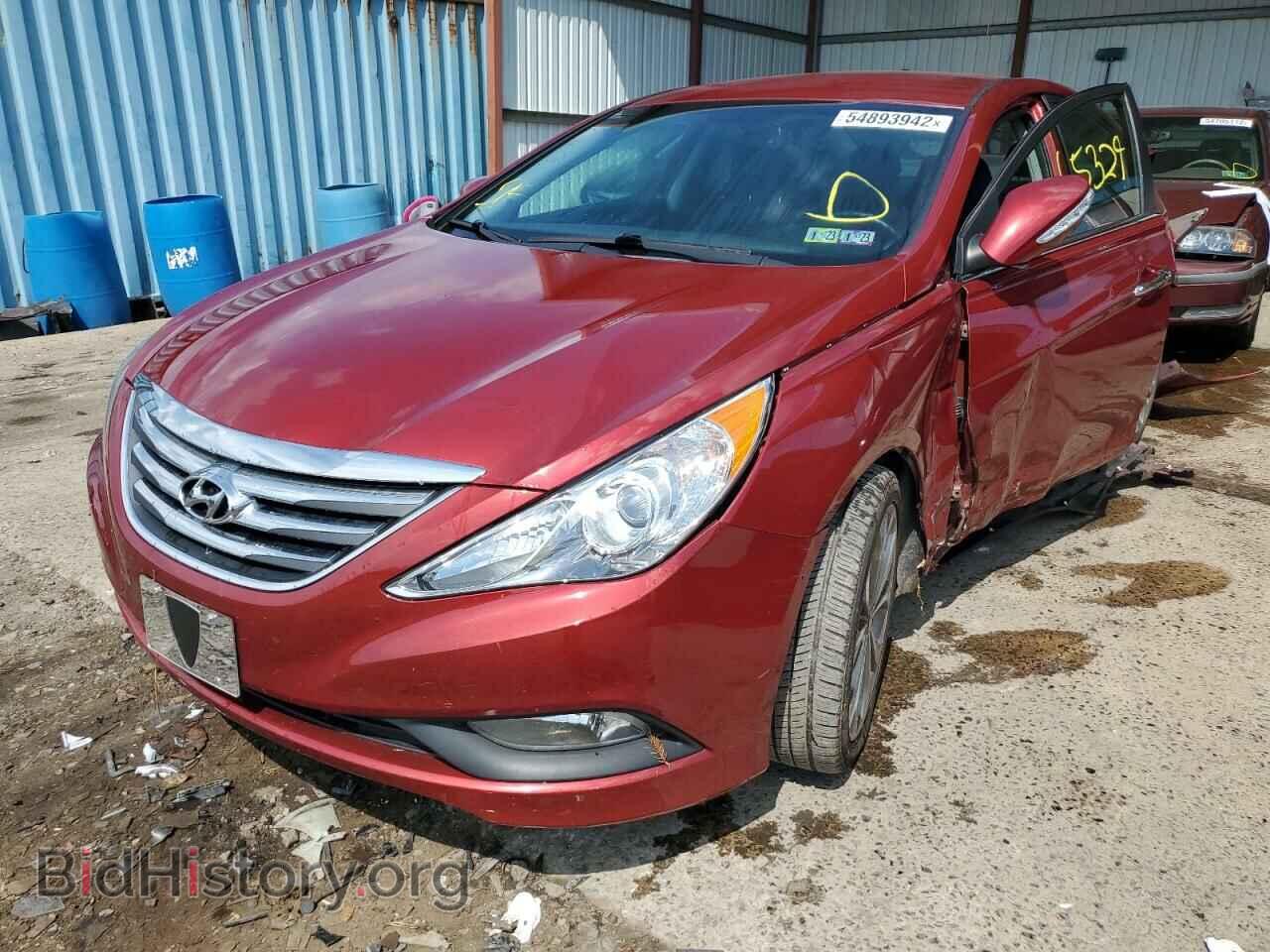 2014 HYUNDAI SONATA - VIN: 5NPEC4AC0EH869933 - Фото 2
