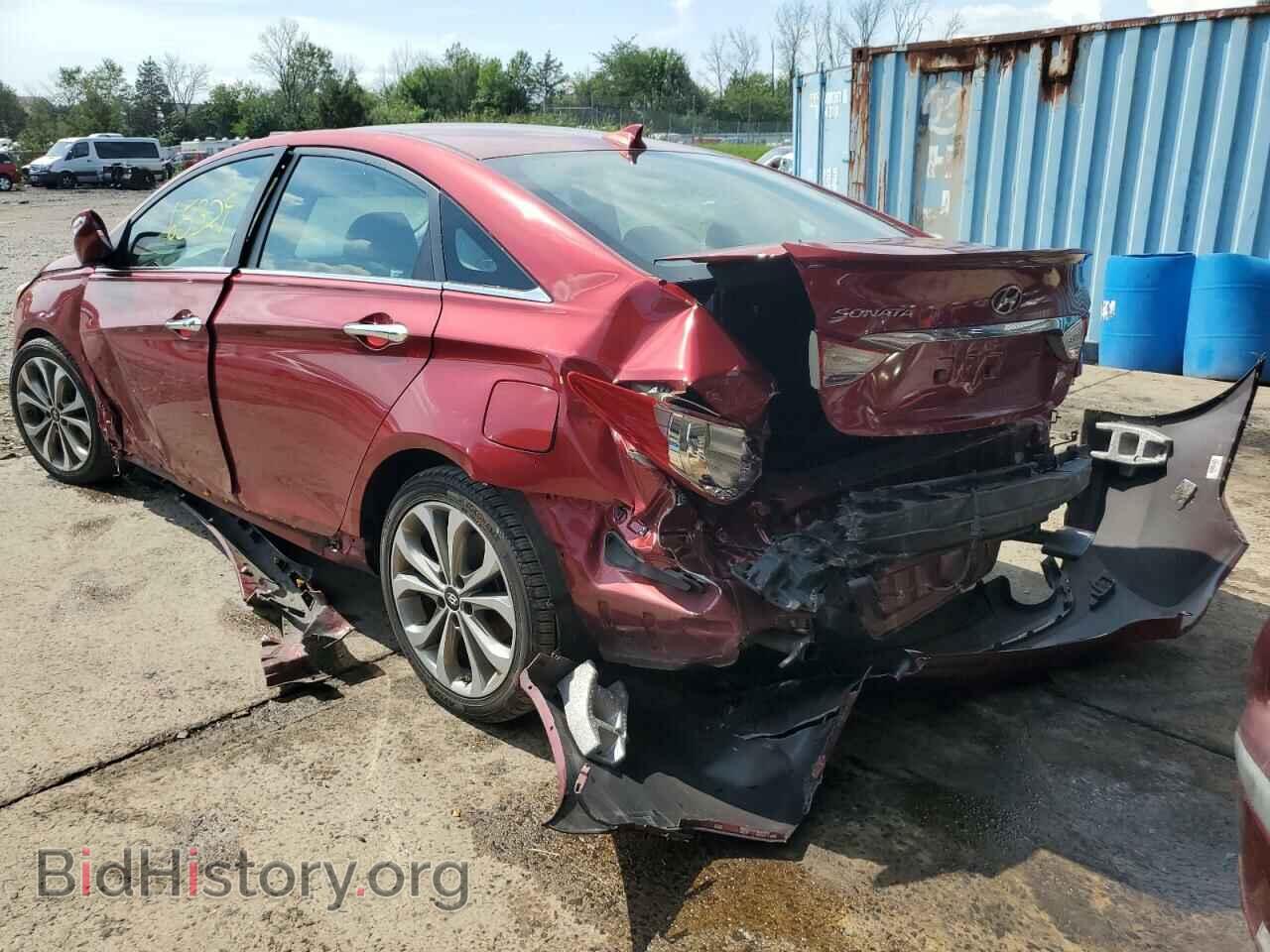 2014 HYUNDAI SONATA - VIN: 5NPEC4AC0EH869933 - Фото 3