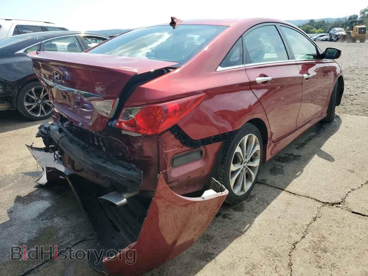 2014 HYUNDAI SONATA - VIN: 5NPEC4AC0EH869933 - Фото 4