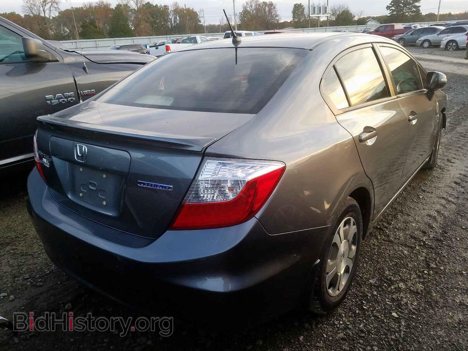 2012 HONDA CIVIC - VIN: JHMFB4F2XCS002897 - Фото 4