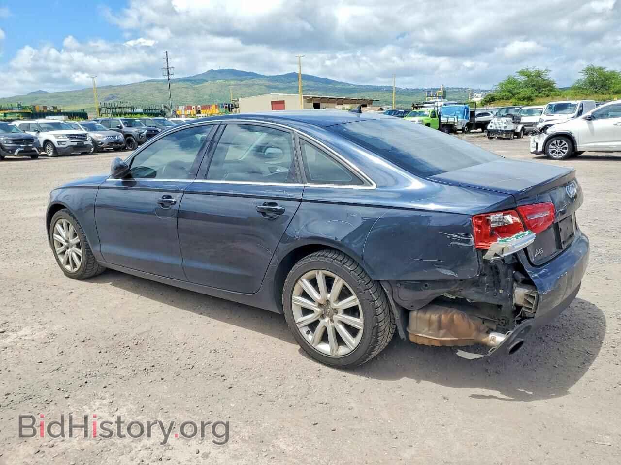 2013 AUDI A6 - VIN: WAUGFBFC6DN127643 - Фото 2