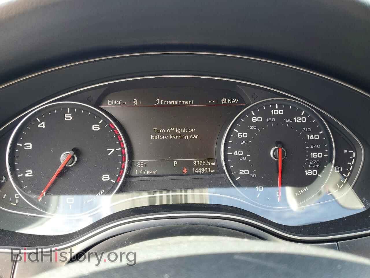 2013 AUDI A6 - VIN: WAUGFBFC6DN127643 - Фото 9