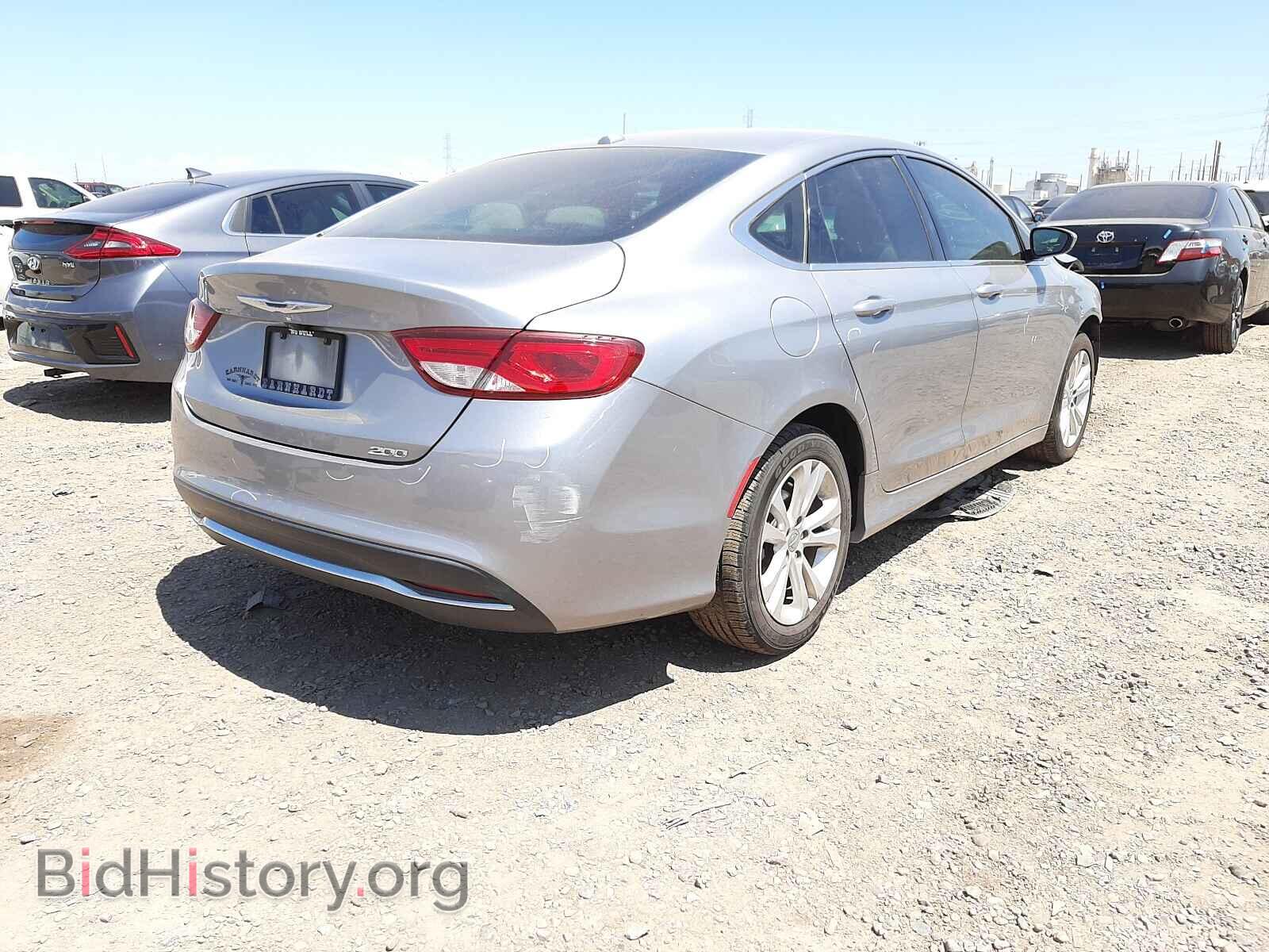 2015 CHRYSLER 200 - VIN: 1C3CCCAB4FN504427 - Фото 4