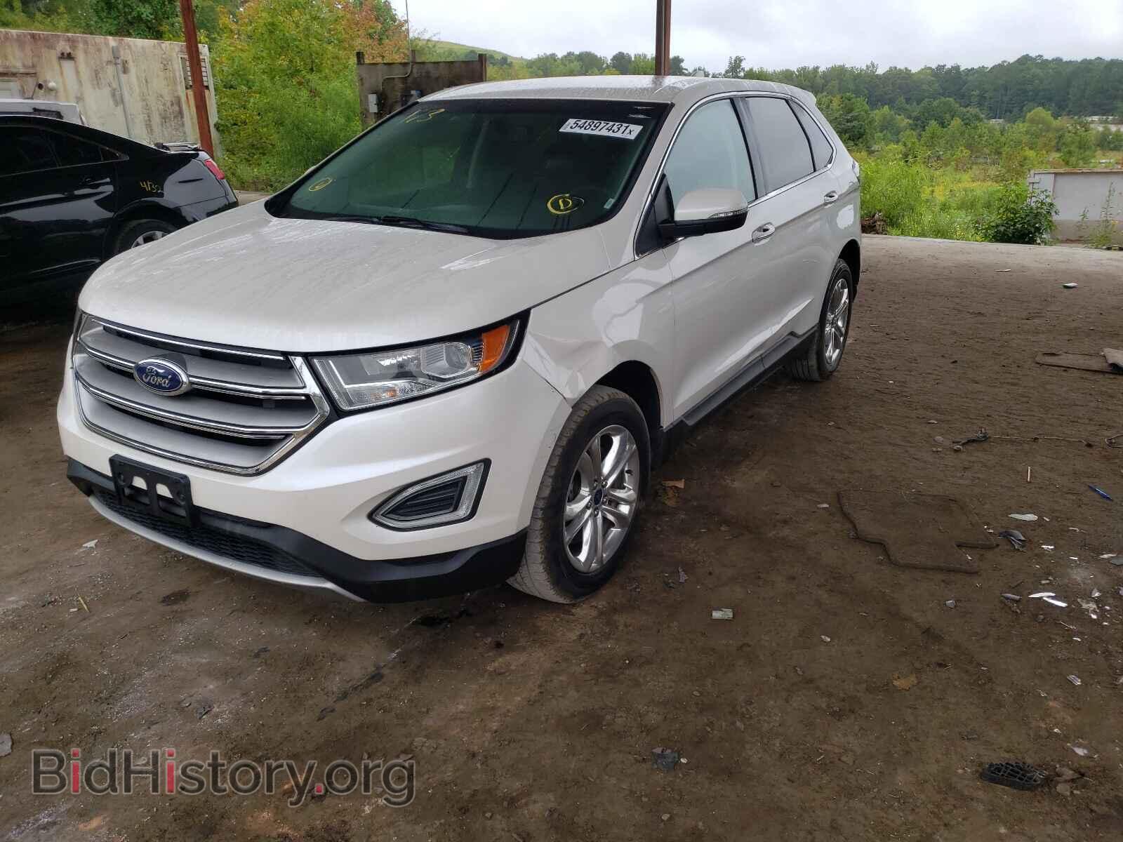 2015 FORD EDGE - VIN: 2FMTK4K96FBB84776 - Фото 2