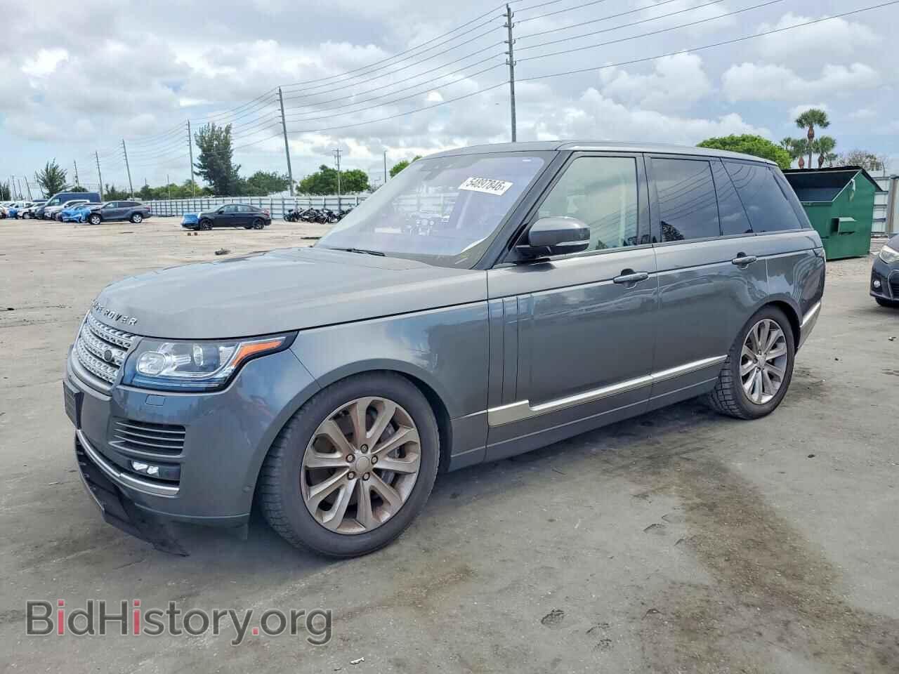 Photo SALGS2FV8HA325405 - LAND ROVER RANGEROVER 2017