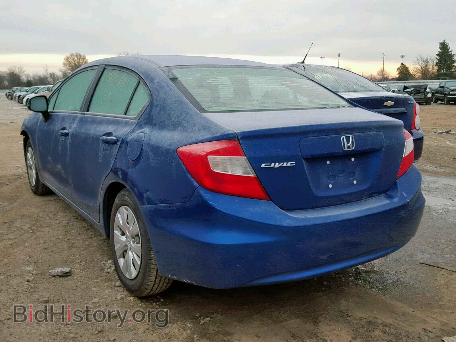 2012 HONDA CIVIC LX - VIN: 19XFB2F54CE027099 - Фото 3