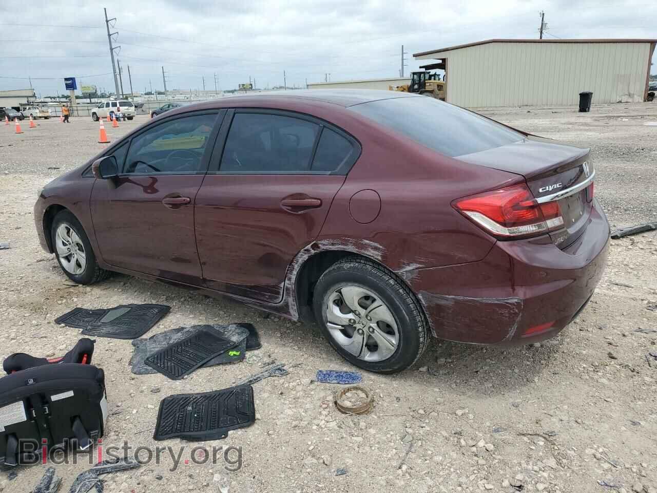 2015 HONDA CIVIC - VIN: 19XFB2F50FE041022 - Фото 2