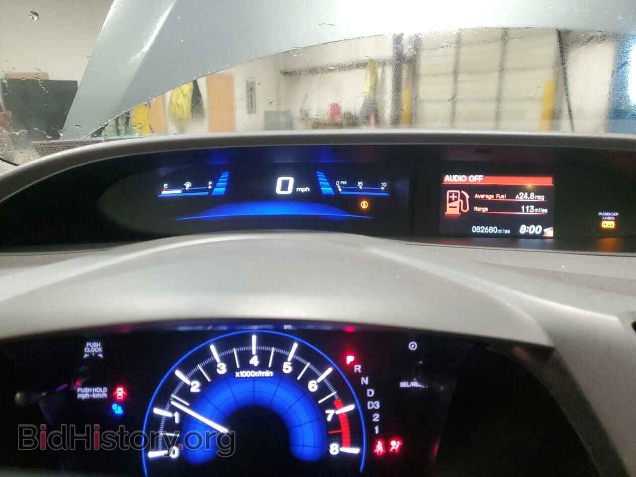 2012 HONDA CIVIC - VIN: 19XFB2F55CE356765 - Фото 9