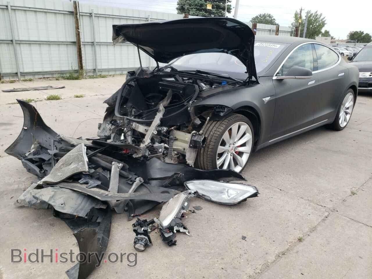 2014 TESLA MODEL S - VIN: 5YJSA1H19EFP62177 - Photo 2