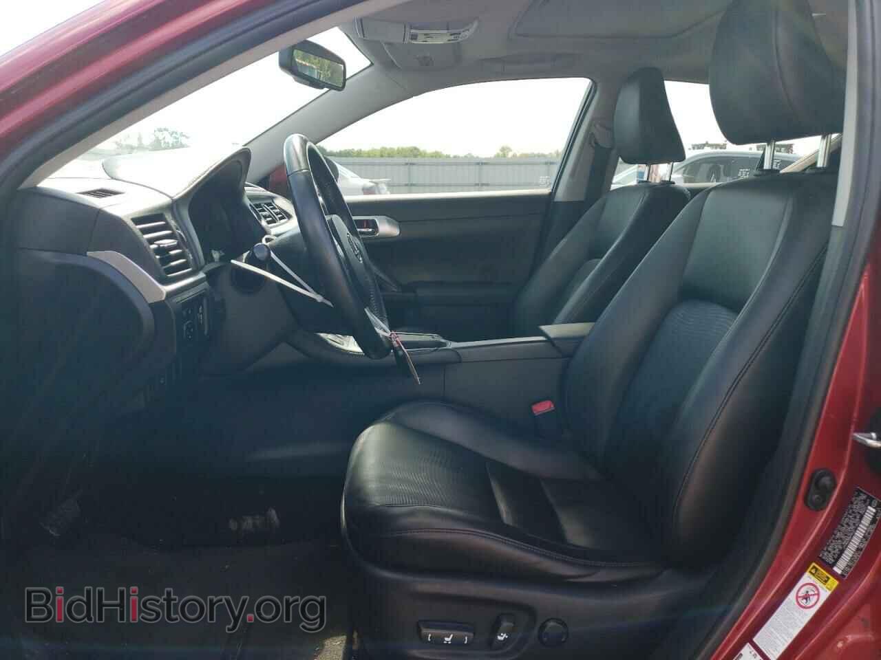 2012 LEXUS CT 200 - VIN: JTHKD5BH9C2113627 - Фото 7