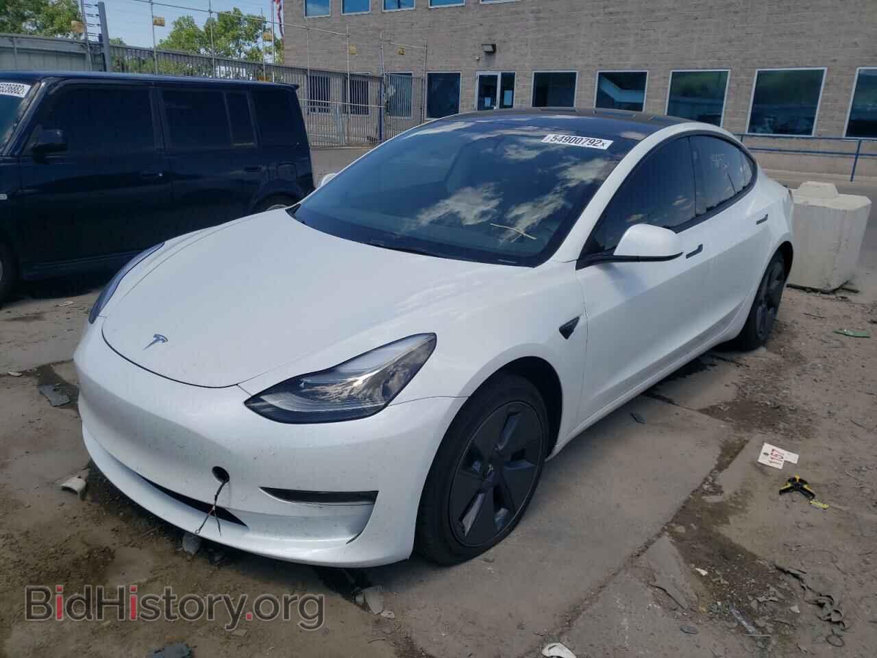 2022 TESLA MODEL 3 - VIN: 5YJ3E1EB2NF131454 - Фото 2