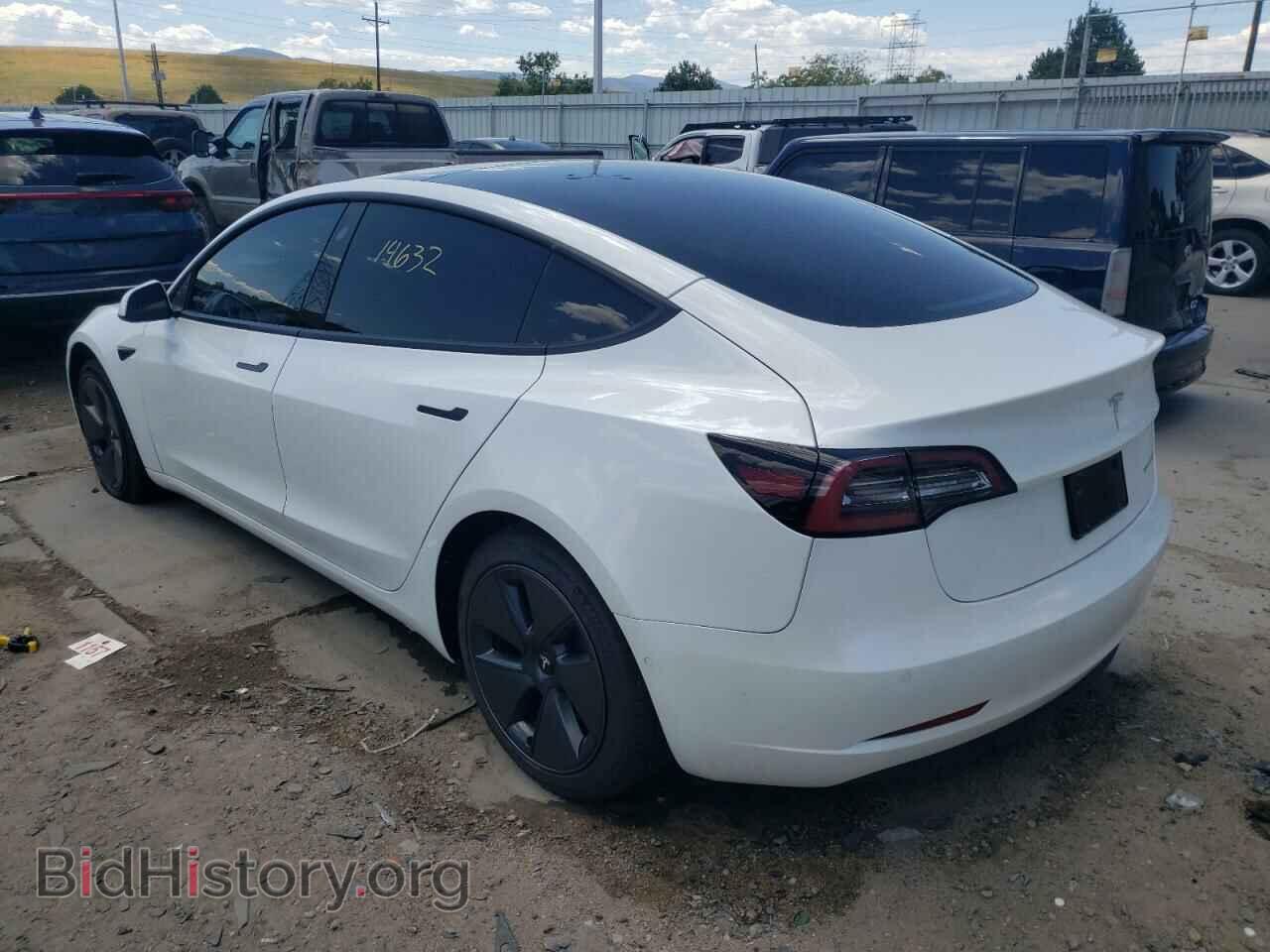 2022 TESLA MODEL 3 - VIN: 5YJ3E1EB2NF131454 - Фото 3
