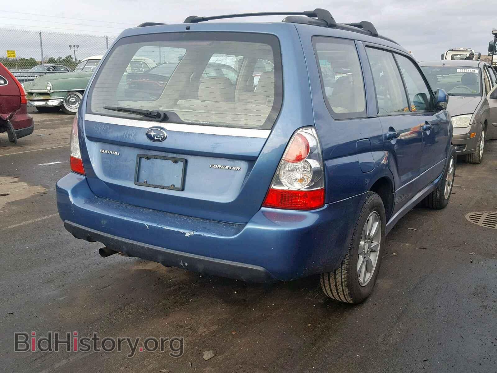 2007 SUBARU FORESTER - VIN: JF1SG65607H718587 - Фото 4
