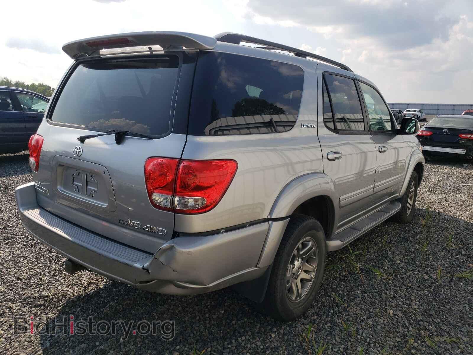 2007 TOYOTA SEQUOIA - VIN: 5TDBT48A87S286997 - Фото 4