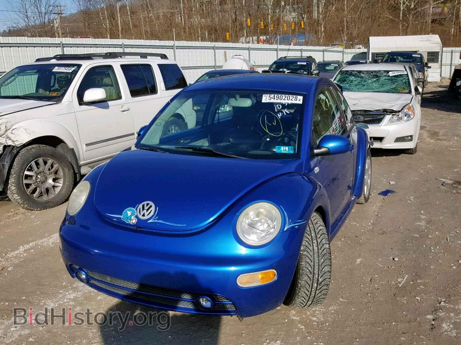 2002 VOLKSWAGEN BEETLE - VIN: 3VWDD21C42M454209 - Фото 2