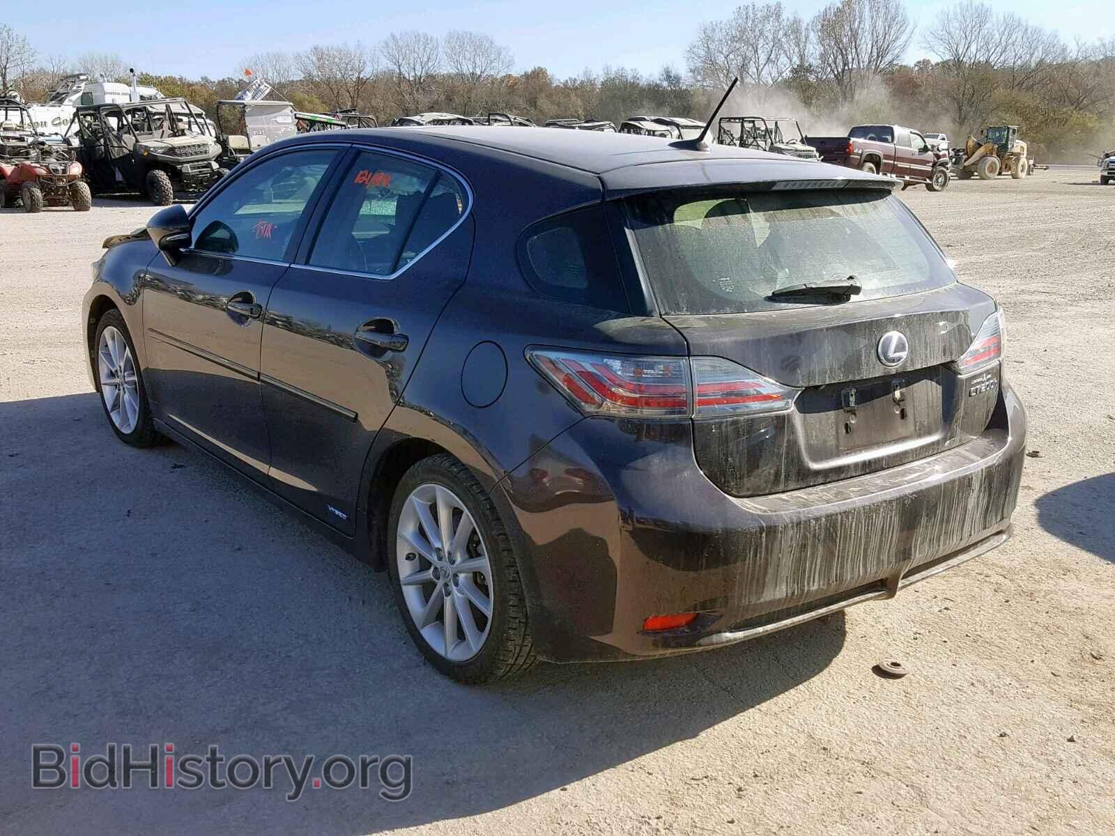 2013 LEXUS CT 200 - VIN: JTHKD5BH1D2128771 - Фото 3